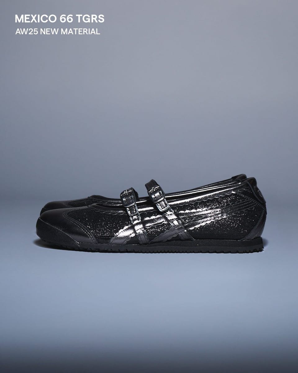 onitsuka tiger black glitter